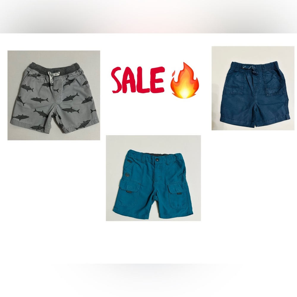 Set of 3 Kids Shorts